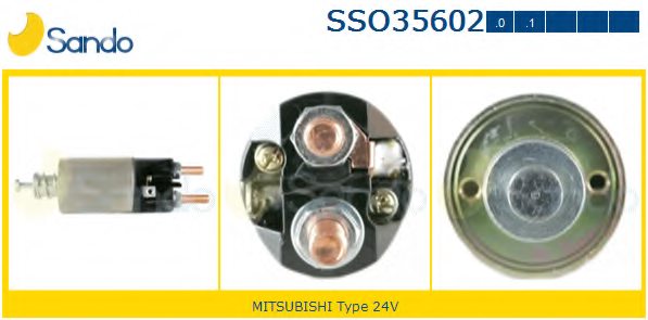 SANDO SSO35602.0 Solenoid Switch, starter